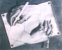 M.C. Escher - Drawing Hands